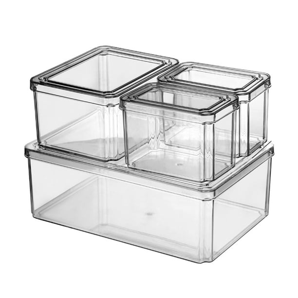 Recipientes de almacenamiento de alimentos de vidrio transparente, juego de  30 p