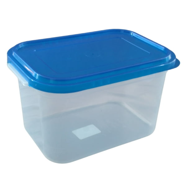 Gaveta de plástico para almacén 3 litros, azul - Cajas de