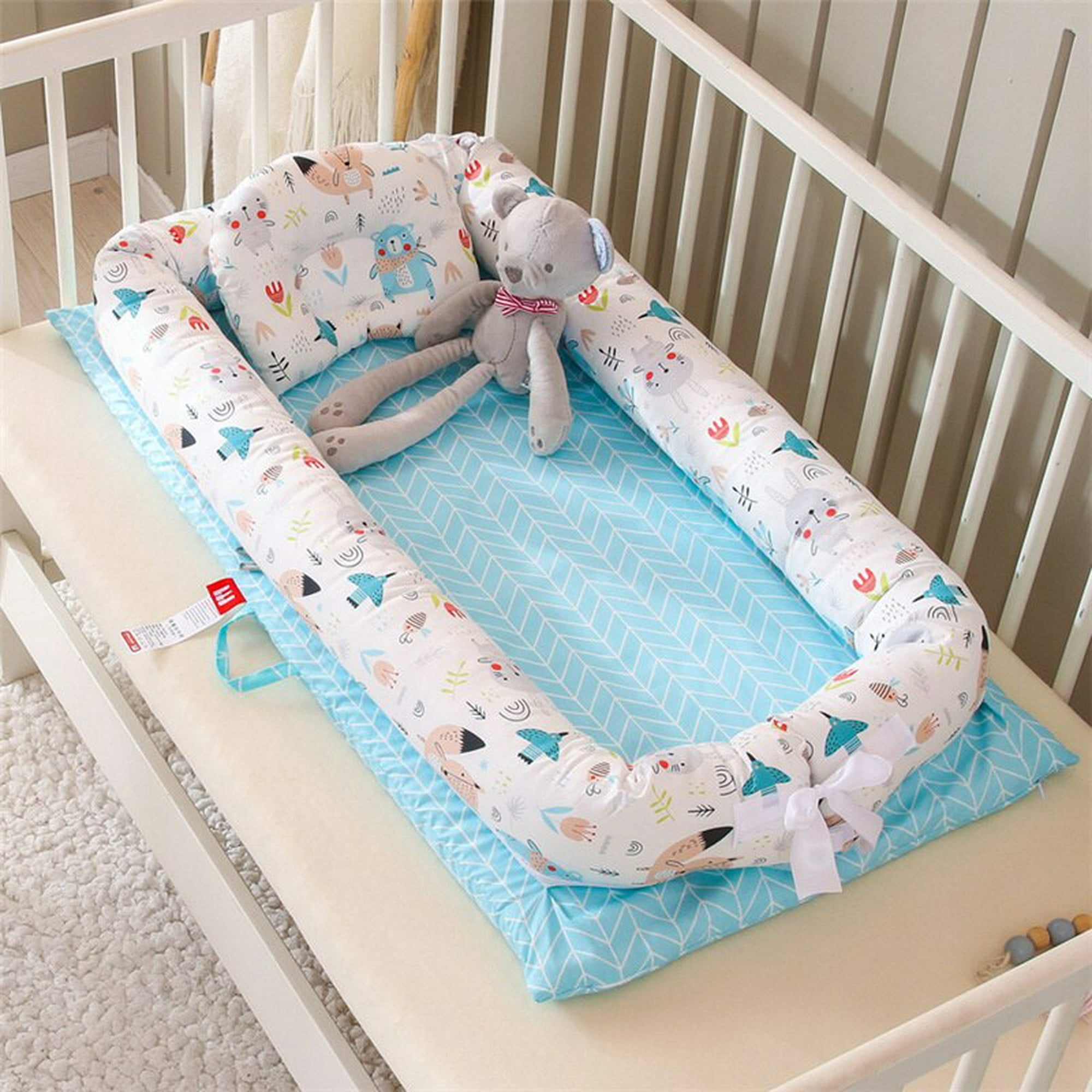 Cama de bebé plegable para recién nacidos, nido de dormir, bonita cama de  viaje, cuna de bebé, Moisé Fivean unisex
