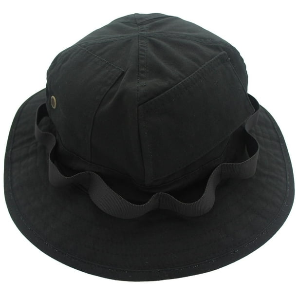Sombrero de cubo, ajustable, elegante, de secado rápido, portátil,  resistente al desgaste, ala ancha, sombrero para el sol, gorra de playa de  verano Negro Soledad Sombrero de copa