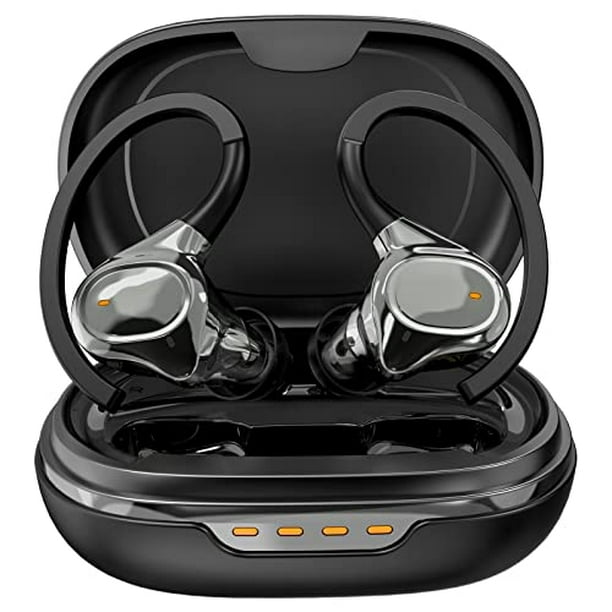 Auriculares inalámbricos Bluetooth con cancelación de ruido para oídos  pequeños, micrófono, impermeable IPX7, deportes y ejercicio