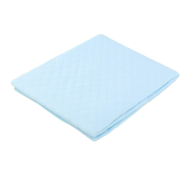 Almohadilla de cama de alta calidad, acolchada, impermeable y lavable, 34 x  52 pulgadas, el mejor protector de sábanas para niños o adultos con