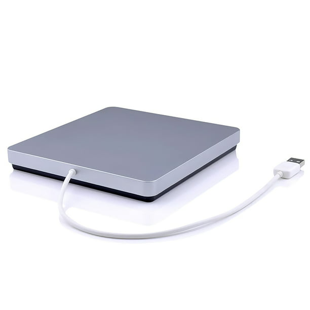 Lector Grabador de CD/DVD externo USB 2.0 con conector USB tipo C