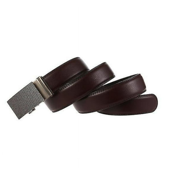  Cinturones de vestir de cuero genuino para hombres – Cinturón para  hombre para trajes, jeans, uniforme con hebilla de un solo diente –  diseñado en Estados Unidos, 30 : Ropa, Zapatos y Joyería
