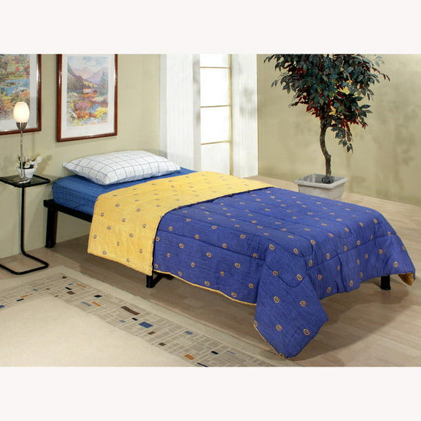 Somier de 9 en la base del colchón de la cama tamaño queen plegable