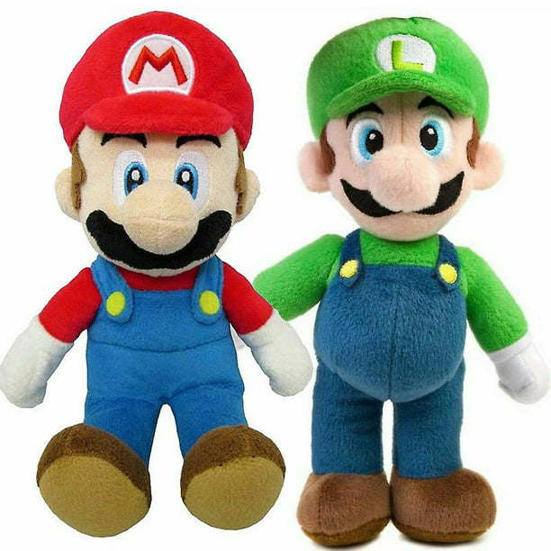 uds Super Mario Bros muñeco de peluche Mario Luigi suave peluche juguete  niños regalo