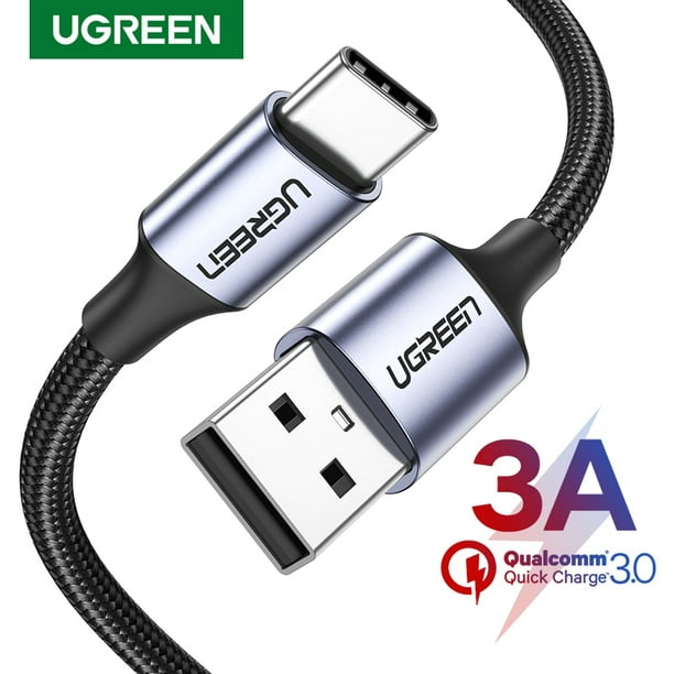 Ugreen Cable Usb Tipo C Carga Rápida 3.0 3a 3m