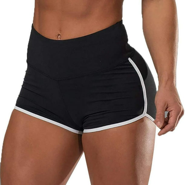 Entrenamiento Booty para mujeres Scrunch Lifting Yoga Short Cintura Zulema Shorts de yoga de cintura alta | Walmart en línea