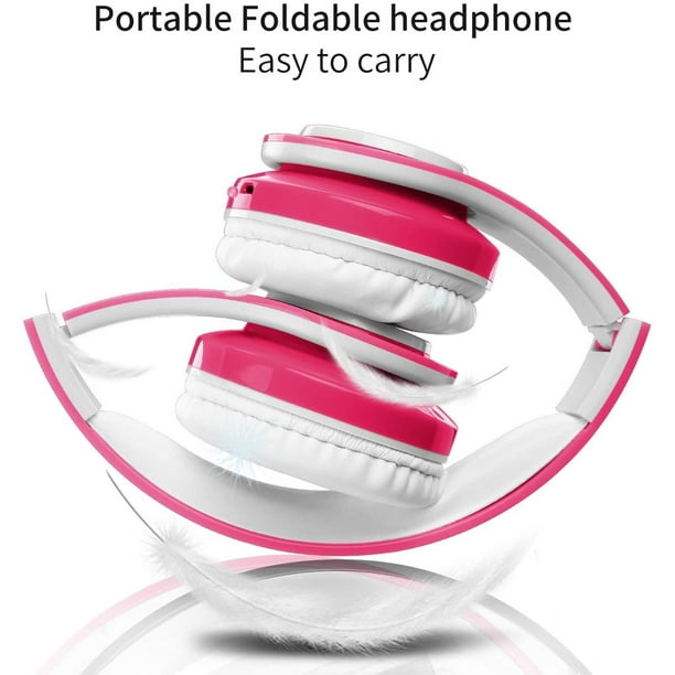 Auriculares Bluetooth para niños, auriculares inalámbricos para niñas con  micrófono, volumen limitad Vhermosa 20*18*8cm