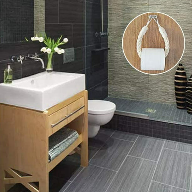 Toallero de baño de estilo industrial de 3 niveles toallero 