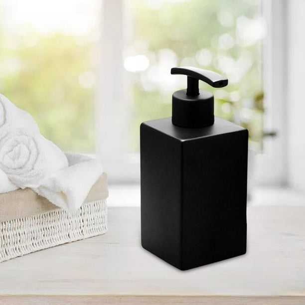 Dispensador de jabón para baño color negro, compra online