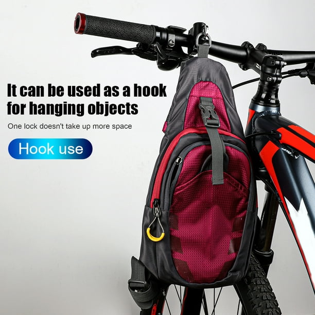 Candado para casco de motocicleta con Cable de acero, candado para  equipaje, candado para bicicleta, Mini