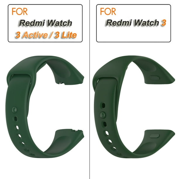 Correa de reloj de acero inoxidable para Redmi Watch 3 Active