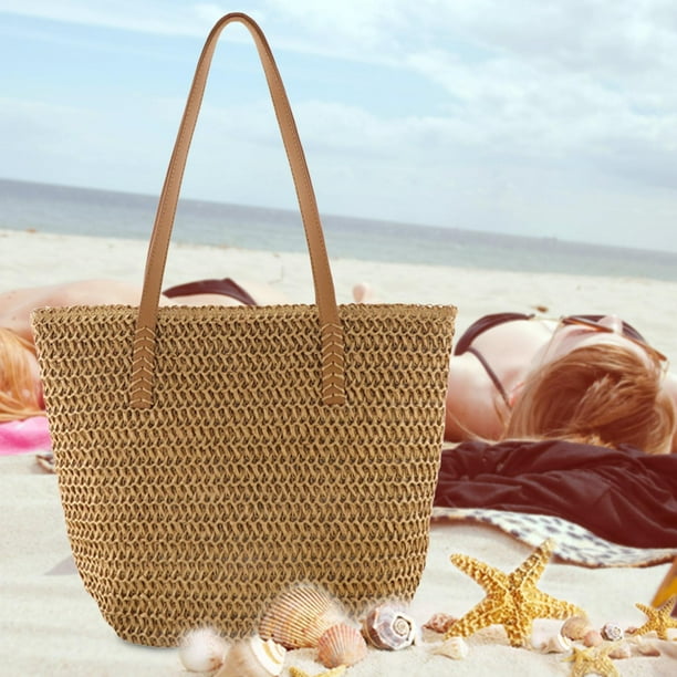  Bolso de playa Tote Mujer Monederos y bolsos Señoras Grandes  Bolsas de playa y Totes, 3D Color : Ropa, Zapatos y Joyería