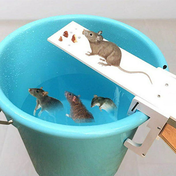 Trampas Para Ratas De Cubo Humano De Madera Eficaz Fácil De