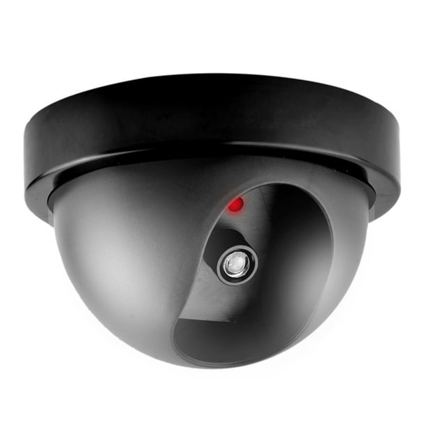 Pareja Tren Sedante Cámara de vigilancia CCTV de seguridad impermeable simulada de cámara falsa  con parpadeo yeacher | Walmart en línea