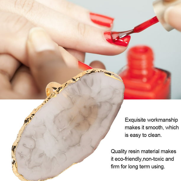 Placa de gel para uñas, mini arte de resina para uñas, placa para  decoración de uñas, placa de plástico de resina, rendimiento confiable