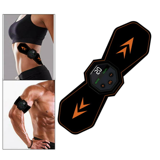 Estimulador muscular , entrenador para esculpir músculos, estimulante  recargable por USB Cinturón de tonificación de abdomen kusrkot estimulador