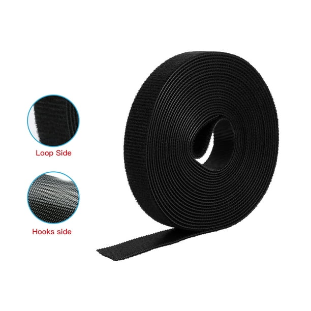 Tiras de Velcro con sujetador adhesivo, cintas reutilizables de doble cara  para gestión de cables, 5 m/rollo - AliExpress