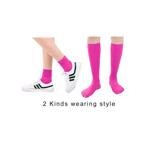 🥇 Calcetines con dedos - Mujer - Toe Socklet - Naranjo/Morado