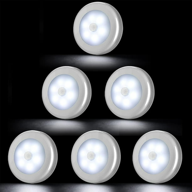 Luz Con Sensor De Armario, 6 Luces LED Con Sensor De Movimiento