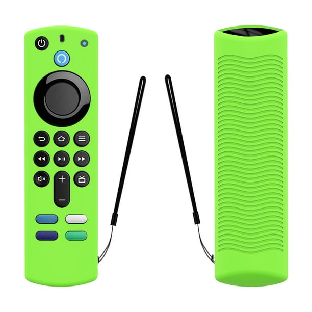 Funda con mando a distancia para  Fire TV Stick de 3.ª generación  (verde luminoso) WDOplteas Para estrenar