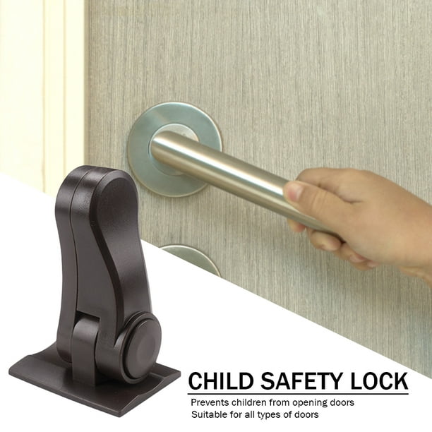 Cerraduras de seguridad para niños, seguridad para niños, ventana de  seguridad, cerradura de marco de puerta, manija de palanca de seguridad,  pestillo