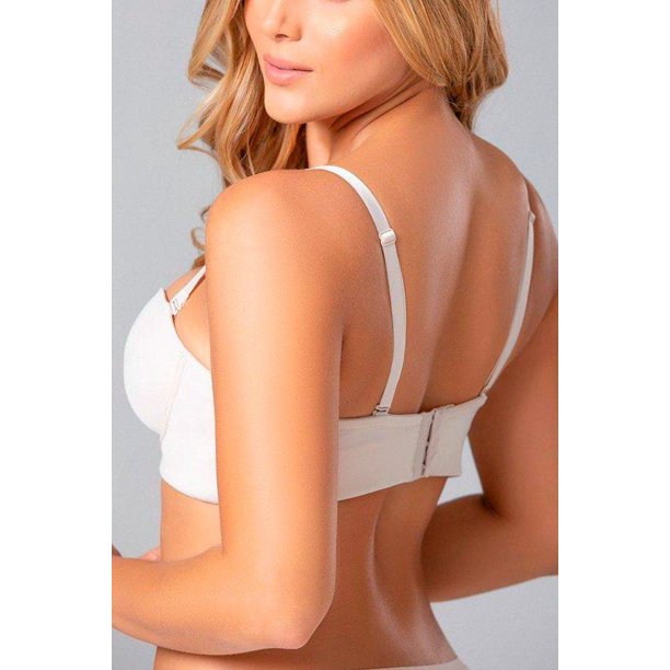 Brassier bustier media copa microfibra y encaje Diane (021507)