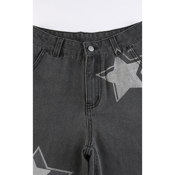 Jeans Sueltos Estrellas