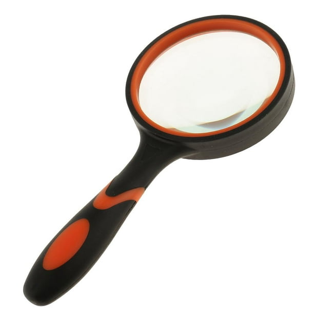 Lupa De Lectura Manual Con Luz Lupa Para Leer Reading Magnifying Glass 4X  NEW US