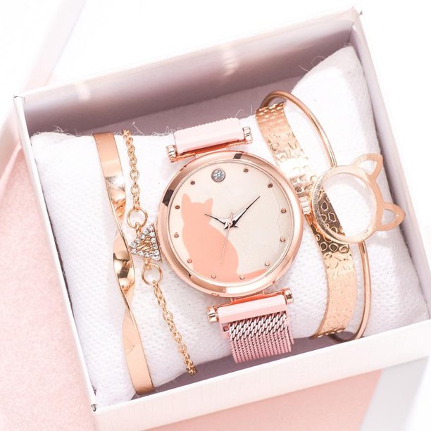 Comprar Reloj digital de lujo, relojes magnéticos para mujer