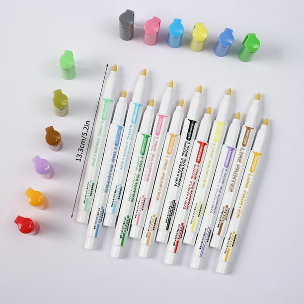  Rotuladores para colorear alimentos, 12 marcadores
