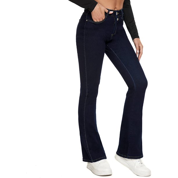 Jeans acampanados para mujer