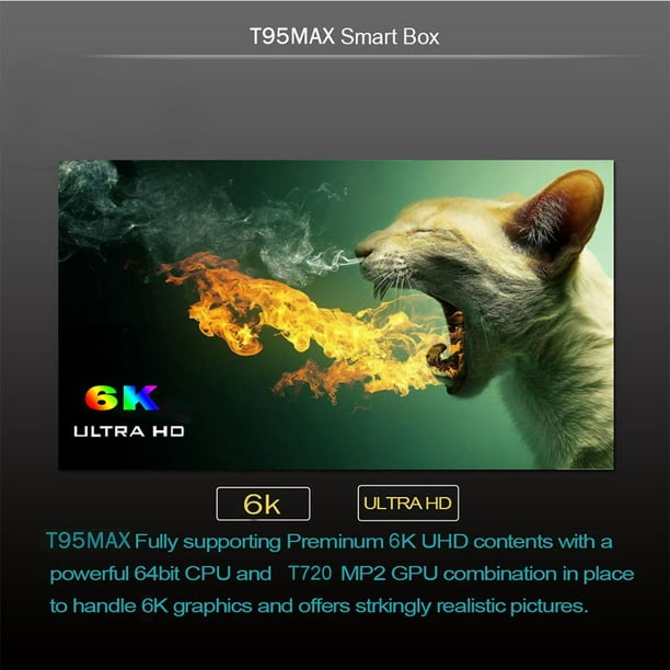Dispositivo De Tv Inteligente T95max, Decodificador Con Android 12
