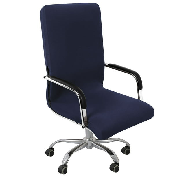 Funda elástica universal para silla de oficina, silla de computadora o  silla de escritorio (tamaño: grande)