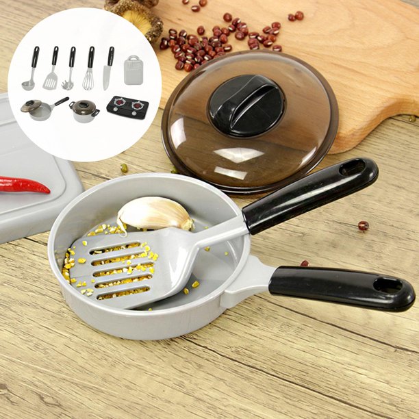 Juego de cocina portátil para , juego de sartenes, utensilios de cocina,  juegos de juguetes, utensil Sunnimix Juego de cocina para niños