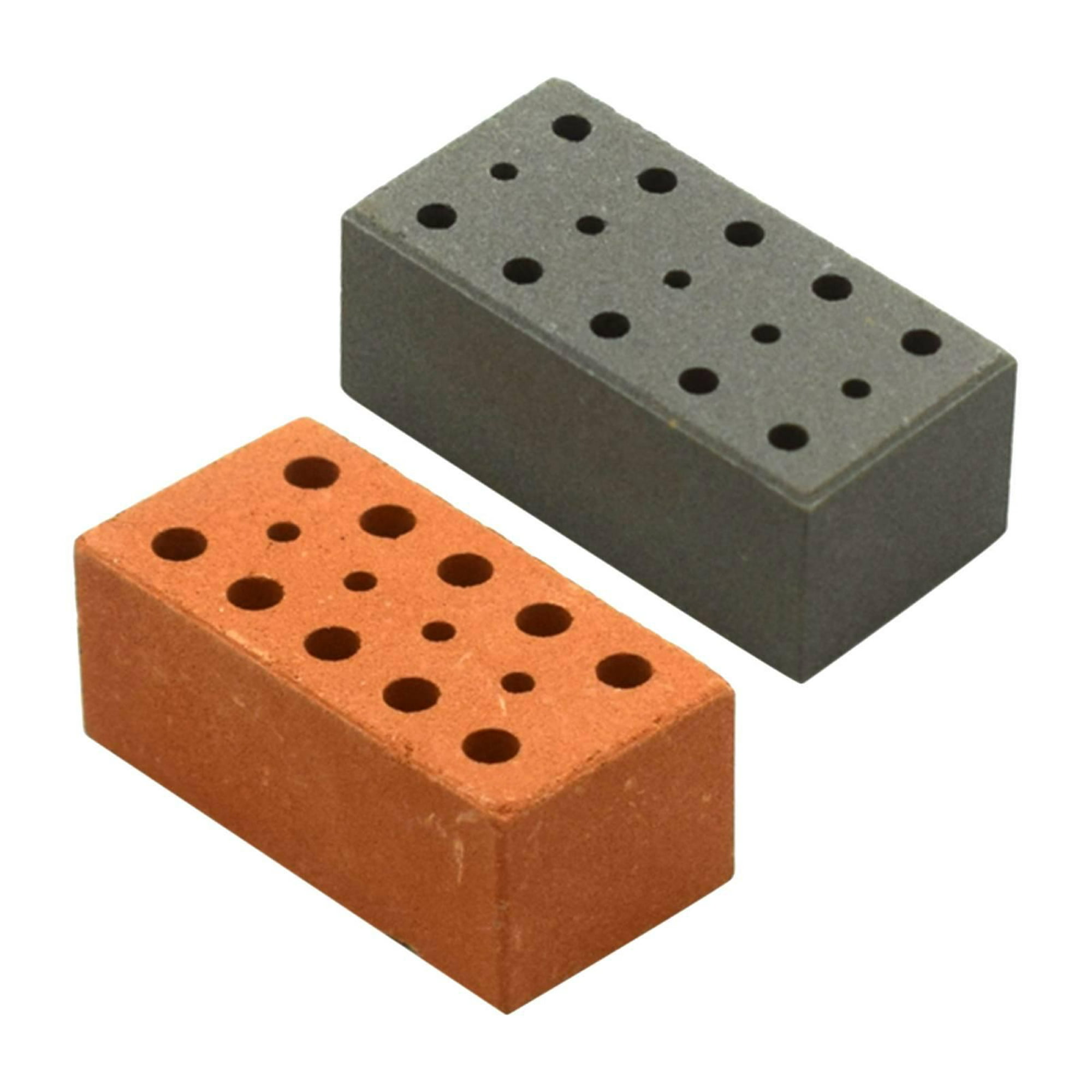 40 piezas de ladrillos en miniatura Mini ladrillos de pared para la  fabricación de modelos de DIY Baoblaze Ladrillos en miniatura