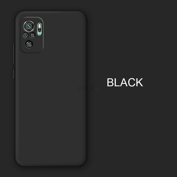 Funda COOL Silicona para Xiaomi Redmi Note 10 Pro (Negro)
