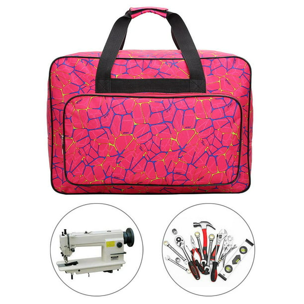 Bolsa Bolsas para máquina de coser portátiles de viaje de gran capacidad  unisex (rosa roja) Tmvgtek Para estrenar