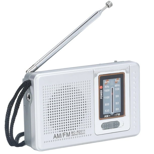 Benss Radio portátil, radio DSP y AM/FM Bluetooth 5.0, radio pequeña,  radios portátiles y batería, carga USB para más de 17 horas de  reproducción