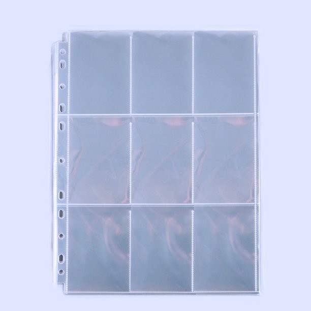 Soportes de plástico duro transparente para colección de fotos, funda de  libro para colección de películas