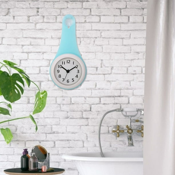Reloj de ducha colgante impermeable a la moda para baño cocina decoración  del hogar ANGGREK Otros