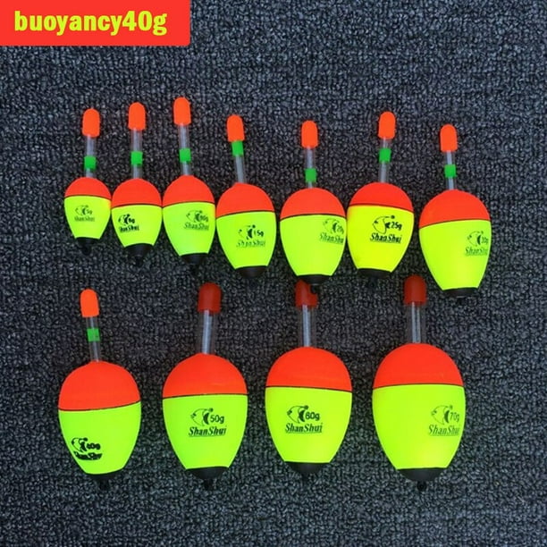 1Pc Fishing Float Hight Elasticity Fast Recovery Float Fish Bait for Sea  Fishing Carp Fishing Tackle Accessories Plastic He Qiyong unisex