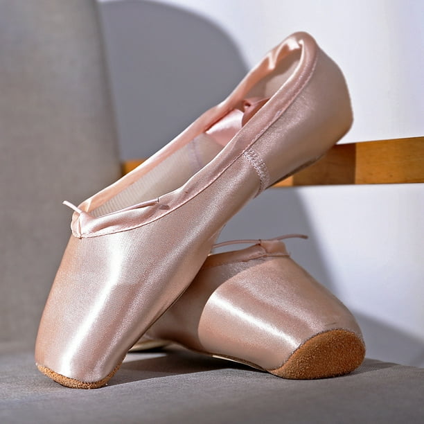 Zapatos de Punta de Ballet Profesional para Niñas y Mujeres