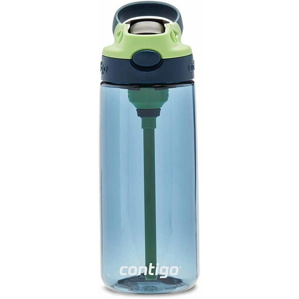 Botella Contigo Vaso 20 Oz Autospout Easy Clean Agua Niños Contigo Lid 2.5  Mora Azul/Manzana Verde