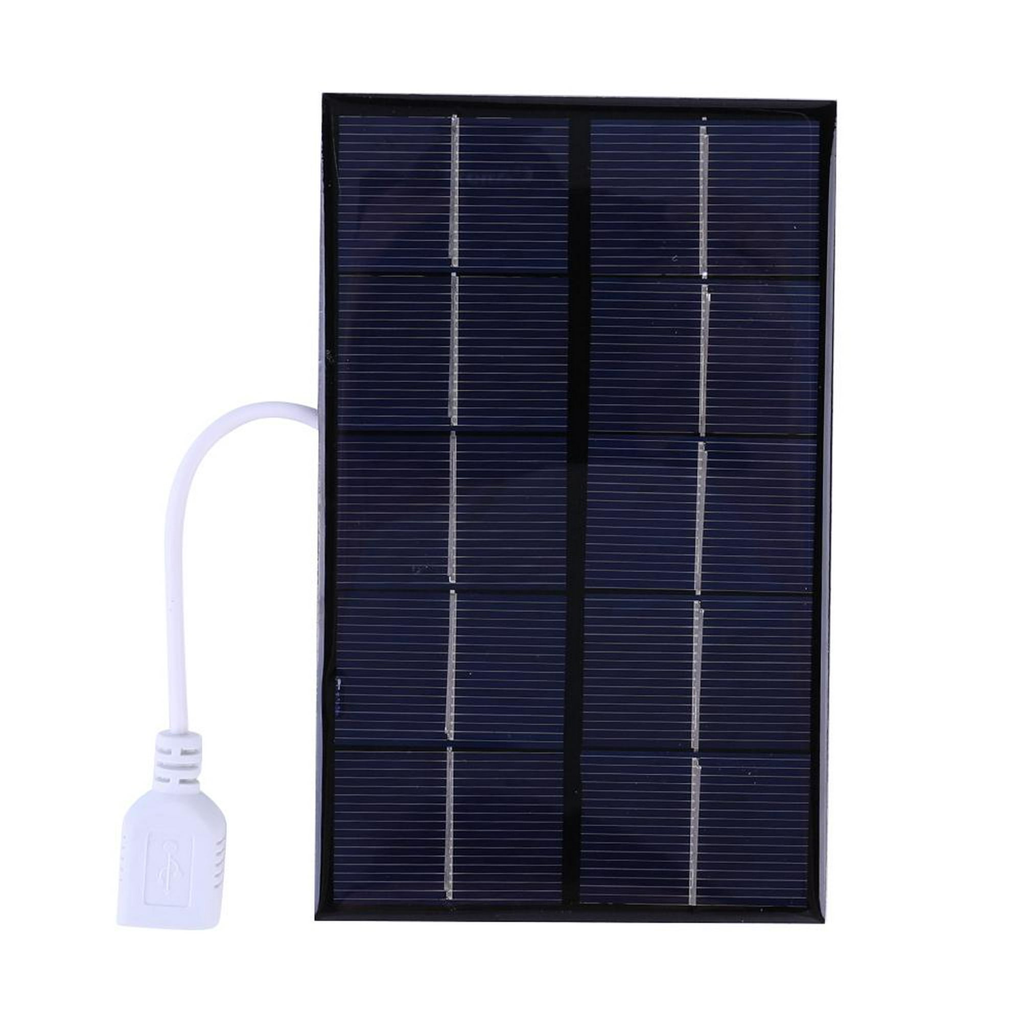 Panel Solar portátil de 20W, placa Solar de 5V con carga segura