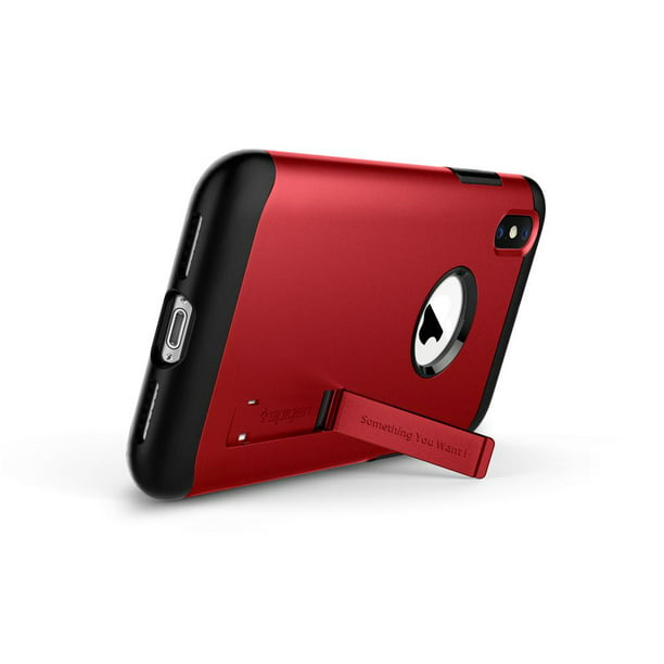 Spigen Spigen Funda Spigen iPhone 13 Pro Max Ultra Hybrid (rojo)