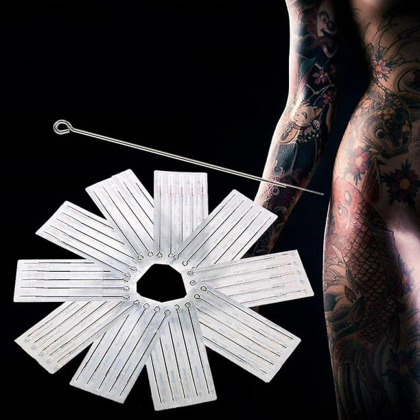 Agujas de tatuaje - 50 piezas Agujas de tatuaje profesionales