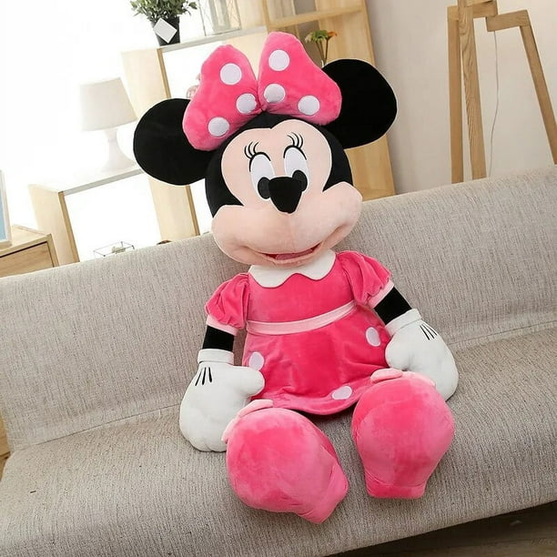 Disney Mickey Mouse Minnie Peluche Muñecas Animales Peluches Juguetes De  Cumpleaños Regalo De Navidad