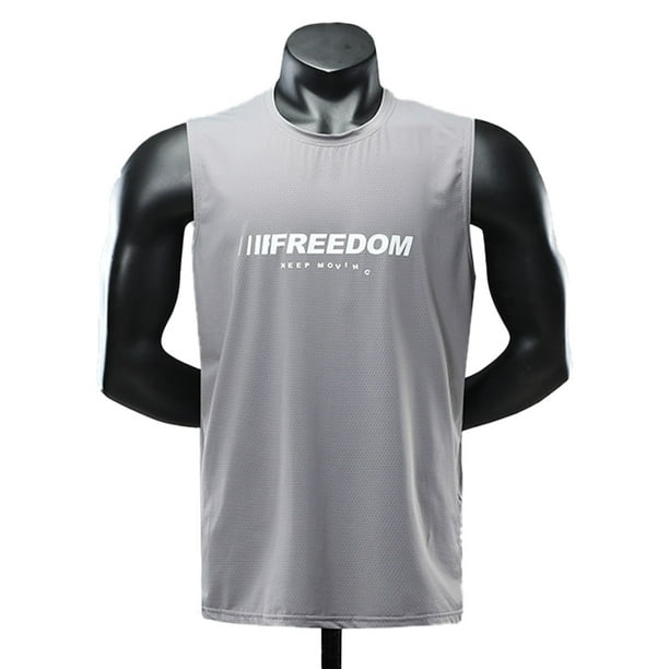 Ropa De Hombre Para Entrenamiento, Correr Y Hacer Ejercicio: Camisetas Sin  Mangas Atléticas De Secado Rápido, Transpirables Y Que Absorben La Humedad.